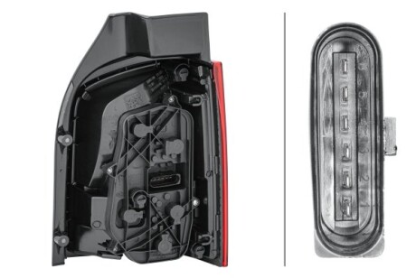 Фото 4 - Задний фонарь HELLA 2SK 010 318-091 (2SK010318091)