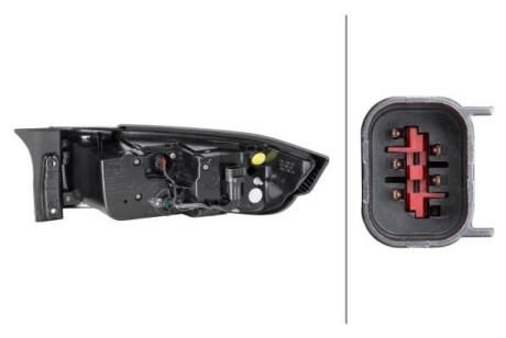 Фото 2 - Задний фонарь HELLA 2SK012379431