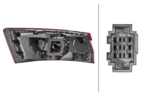Фото 2 - Задній ліхтар HELLA 2SK354832041