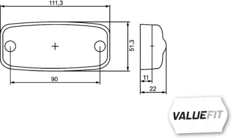 Фото 4 - Автозапчасть HELLA 2TM357008021