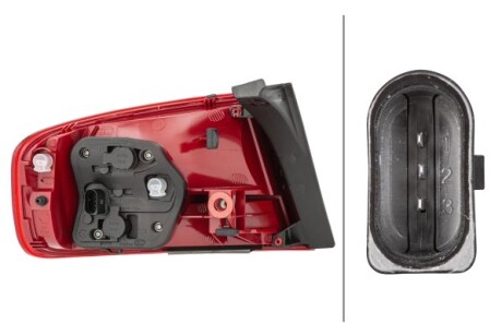 Фото 4 - Задній ліхтар HELLA 2VA 009 686-101 (2VA009686101)