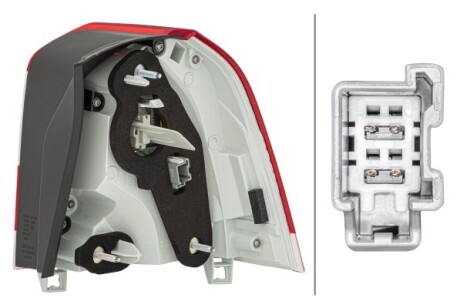 Фото 4 - Задний фонарь HELLA 2VA 011 527-031 (2VA011527031)