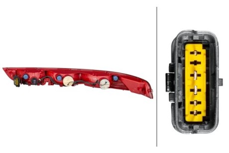 Фото 2 - Задний фонарь HELLA 2VA013124111