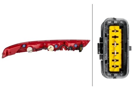 Фото 2 - Задний фонарь HELLA 2VA013124121