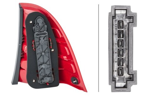 Фото 2 - Задний фонарь HELLA 2VP 008 048-051 (2VP008048051)