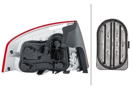 Фото 4 - Задній ліхтар HELLA 2VP 965 037-061 (2VP965037061)