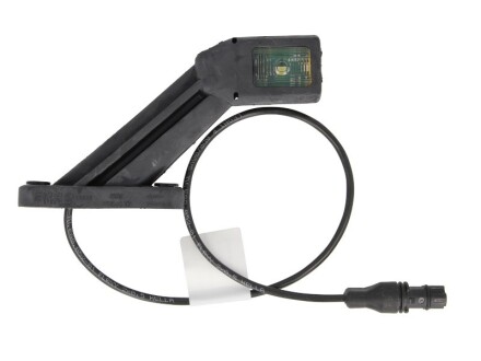 Габаритні ліхтарі Лів, білий/червоний, LED, висота 102мм ширина 35мм глибина 35/183мм, довжина провода 500мм, 12/24В (IP6K9K) - HELLA 2XS 011 769-011