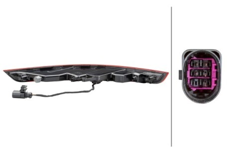 Фото 2 - Задній ліхтар HELLA 2ZR011501121