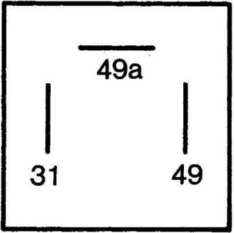 Фото 3 - Реле HELLA 4DB 003 750-711