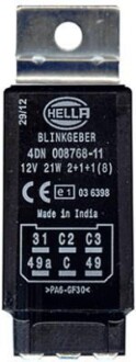 Реле поворота - HELLA 4DN008768117