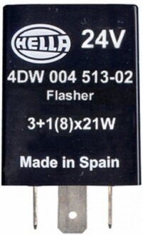Прерыватель указателей поворота, Прерыватель указателей поворота - HELLA 4DW 004 513-021