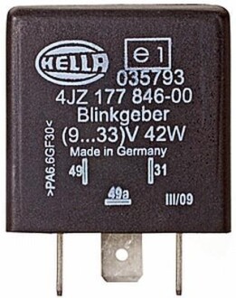 Реле поворота - HELLA 4JZ177846001