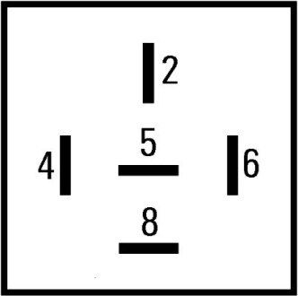 Фото 3 - Релійний елемент (реле) HELLA 4LZ 003 750-401 (4LZ003750401)