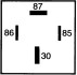 Реле універсальне - ((15219965, VOE15219965)) HELLA 4RA003437111 (фото 3)
