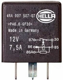 Реле - HELLA 4RA007507071