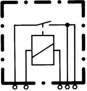 Фото 2 - Релійний елемент (реле) HELLA 4RA933791161