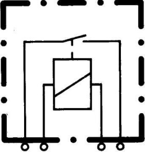 Фото 2 - Релійний елемент (реле) HELLA 4RA965400071