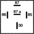 Реле робочого струму - ((048640022A, A0018354106, 60501035, 6053460, 1574754)) HELLA 4RD933332361 (фото 3)