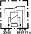 Реле робочого струму - ((XCT15K235AA, 0515912)) HELLA 4RD933332611 (фото 2)