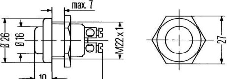 Фото 2 - Автозапчасть HELLA 6JF 001 571-101 (6JF001571101)