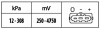 Датчик, давление во впускном газопроводе - (24420761, 851365, 2442076) HELLA 6PP 009 400-401 (фото 2)