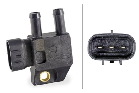 Датчик тиску вихлопних газів - HELLA 6PP009409291
