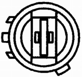 Фото 2 - Датчик температуры ОЖ HELLA 6PT 009 107-511 (6PT009107511)