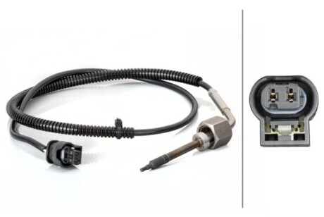 Датчик температури вихлопних газів - HELLA 6PT014494471