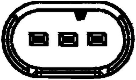 Фото 2 - Датчик колінвалу HELLA 6PU009163361