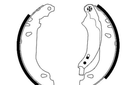 Комплект тормозных колодок - HELLA 8DB 355 002-261