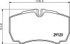 Комплект тормозных колодок, дисковый тормоз - (1501265, 1718023, 8C1V2MM008AA) HELLA 8DB355005-421 (фото 2)