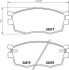 Комплект тормозных колодок, дисковый тормоз - (581011GA00, 581011GE00, S581011GE00) HELLA 8DB 355 006-951 (фото 2)