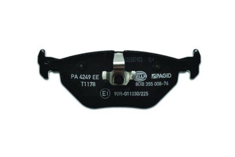Фото 3 - Гальмівні колодки HELLA 8DB355008-761