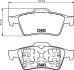 Гальмівні колодки зад. Connect 02-13 - (44060AV625, 44060AV725, 7701206609) HELLA 8DB355009-121 (фото 2)