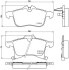 Гальмівні колодки пер. Opel Astra F/G/H/Zafira A/B 94- (ATE) - (1605009, 1605035, 1605080) HELLA 8DB355009-221 (фото 2)