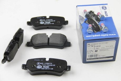 Фото 2 - Тормозные колодки HELLA 8DB 355 011-981 (8DB355011981)