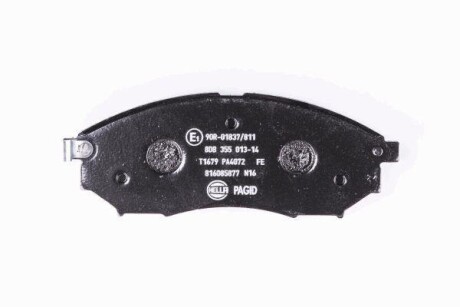 Фото 3 - Гальмівні колодки HELLA 8DB355013141