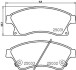 Комплект тормозных колодок, дисковый тормоз - (13301207, 13374966, 13412272) HELLA 8DB 355 015-231 (фото 2)