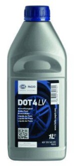 Гальмівна рідина DOT4 LV (1L.) - HELLA 8DF355360051