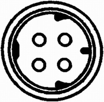 Фото 2 - Витратомір повітря HELLA 8ET 009 142-061 (8ET009142061)