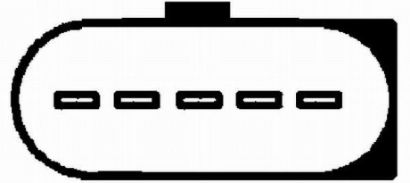 Фото 2 - Витратомір повітря HELLA 8ET009142571