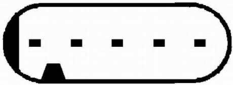 Фото 2 - Витратомір повітря HELLA 8ET 009 142-631 (8ET009142631)