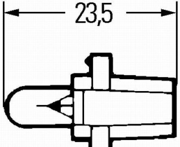 Фото 2 - Автомобільна лампа HELLA 8GA 007 997-041 (8GA007997041)