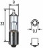 Автолампа BA9S 12V 10W BA9S T10W 8GH002473191