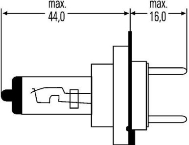 Фото 2 - Автомобільна лампа HELLA 8GH 007 157-231 (8GH007157231)