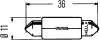 Автолампа Behr Standard C5W SV8,5 5 W прозрачная - (1354863, 1400001834, 445142103) HELLA 8GM002092241 (фото 2)