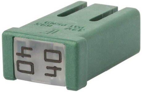 Запобіжник блок (1шт, номінальний струм: 40А, довжина: 17,5мм) - HELLA 8JS218228051