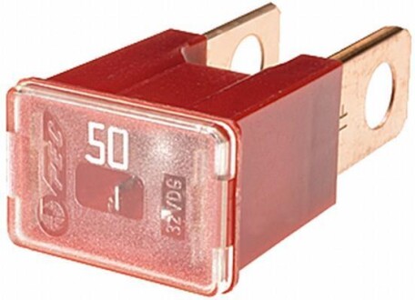 Запобіжник (1шт, номінальний струм: 50А, червоні) - HELLA 8JS740026251