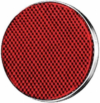 Світловідбивач Круглий (червоний, до гвинта, діаметр: 95мм, 95мм x 12/85мм x 13мм, з гвинтом) - ((0005442405, 600945103C, 81429500050)) HELLA 8RA002016121