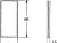 Світловідбивач прямокутний (червоний, самоклеюче, 44мм x 7/94мм x 7мм) JOHN DEERE 8260 R, 8270 R, 8285 R, 8295 R, 8310 R, 8320 R, 8335 R, 8345 R, 8360 R, 8370 R - ((7F0945105A, 0006261840, 0008261840, A0006261840, A0008261840)) HELLA 8RA 003 326-031 (фото 2)